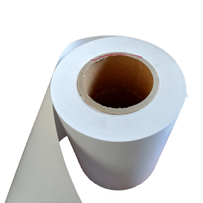 AF2233Bの白いグラシンはさみ金が付いている付着力の上の感熱紙の冷凍食品のラベル材料