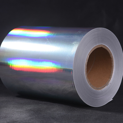 WG4733レーザー光線写真虹のフィルムのラベル材料