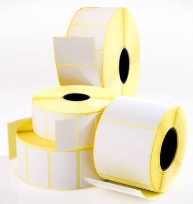 DT 直接熱粘着式熱ステッカー 58*40mm 黄色いガラスリンライン