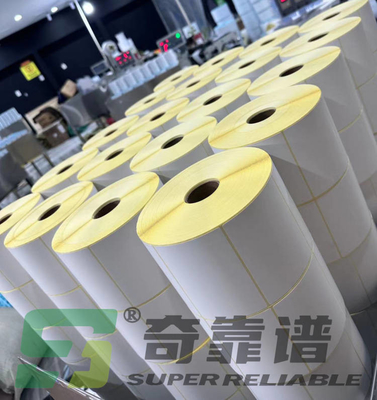 BPAフリー 熱性紙ステッカー ヨーロッパの市場向け 空白熱性ラベル