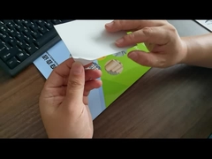 粘着型破壊型紙 ガラスのレイナー付きの繊細な紙のステッカー WGYB27